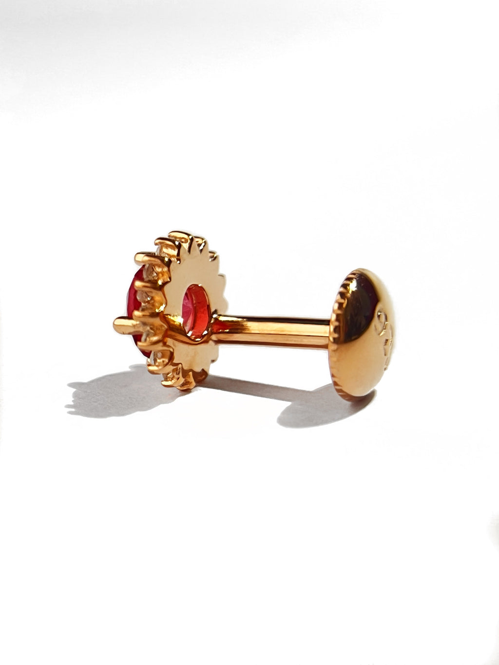Riveta Rose Gold Studs