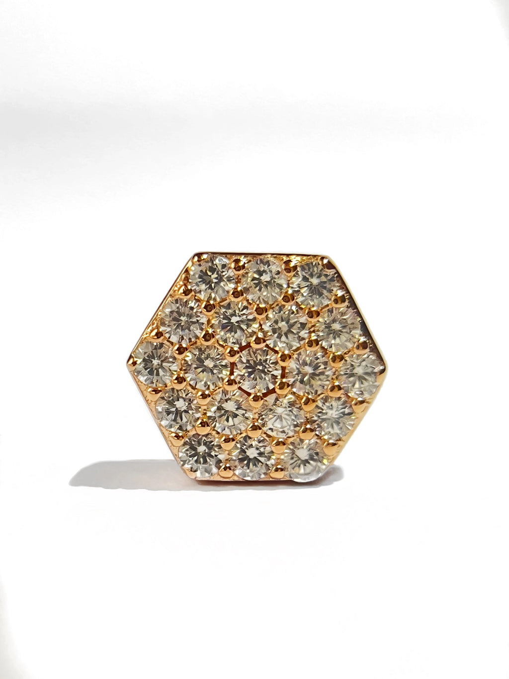 Miraya Rose Gold Studs