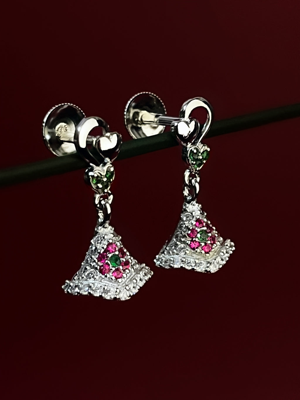 Lyvian Silver Ear Rings