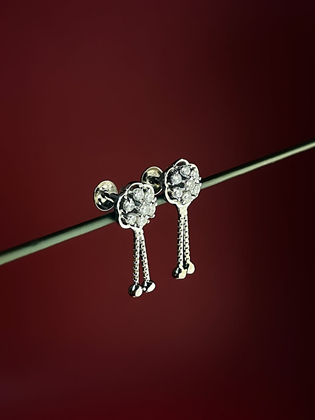 Emyrah Silver Ear Rings