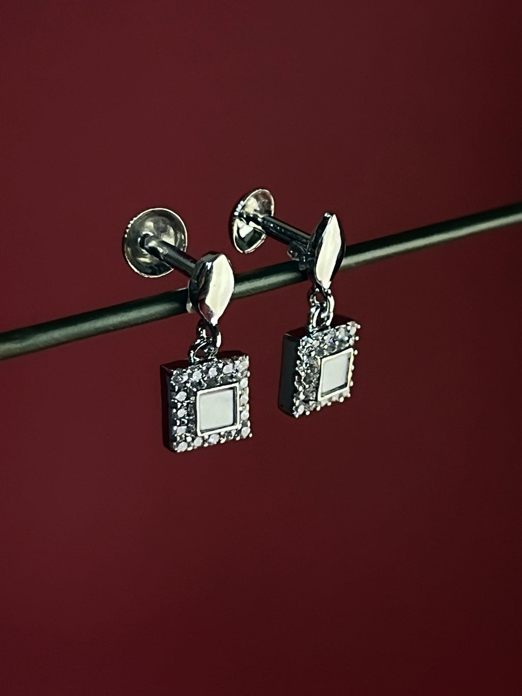 Selune Silver Ear Rings