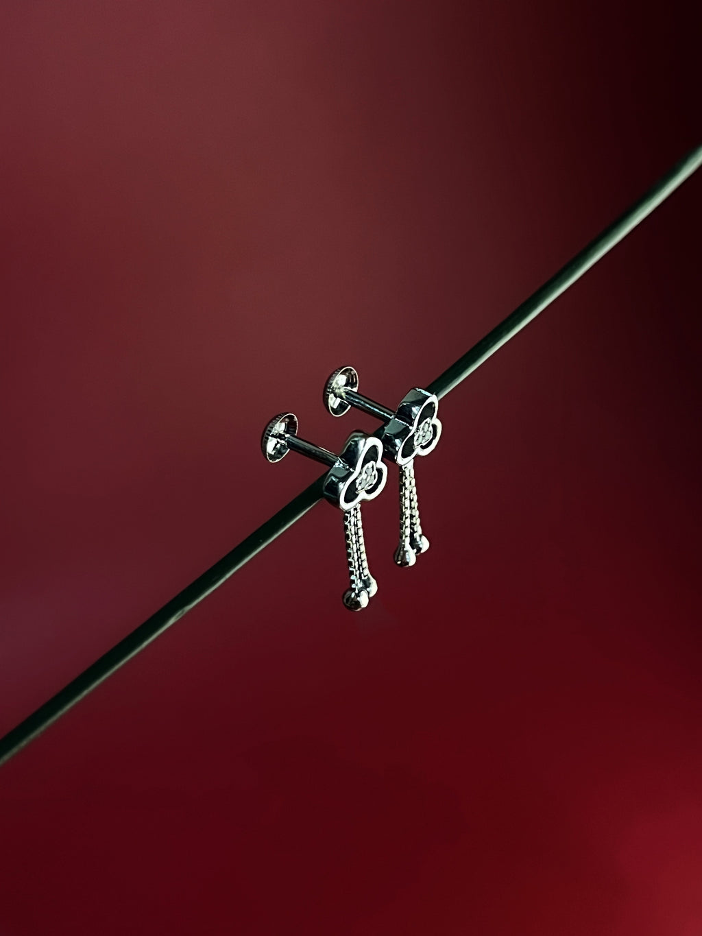 Orlina Silver  Ear Rings