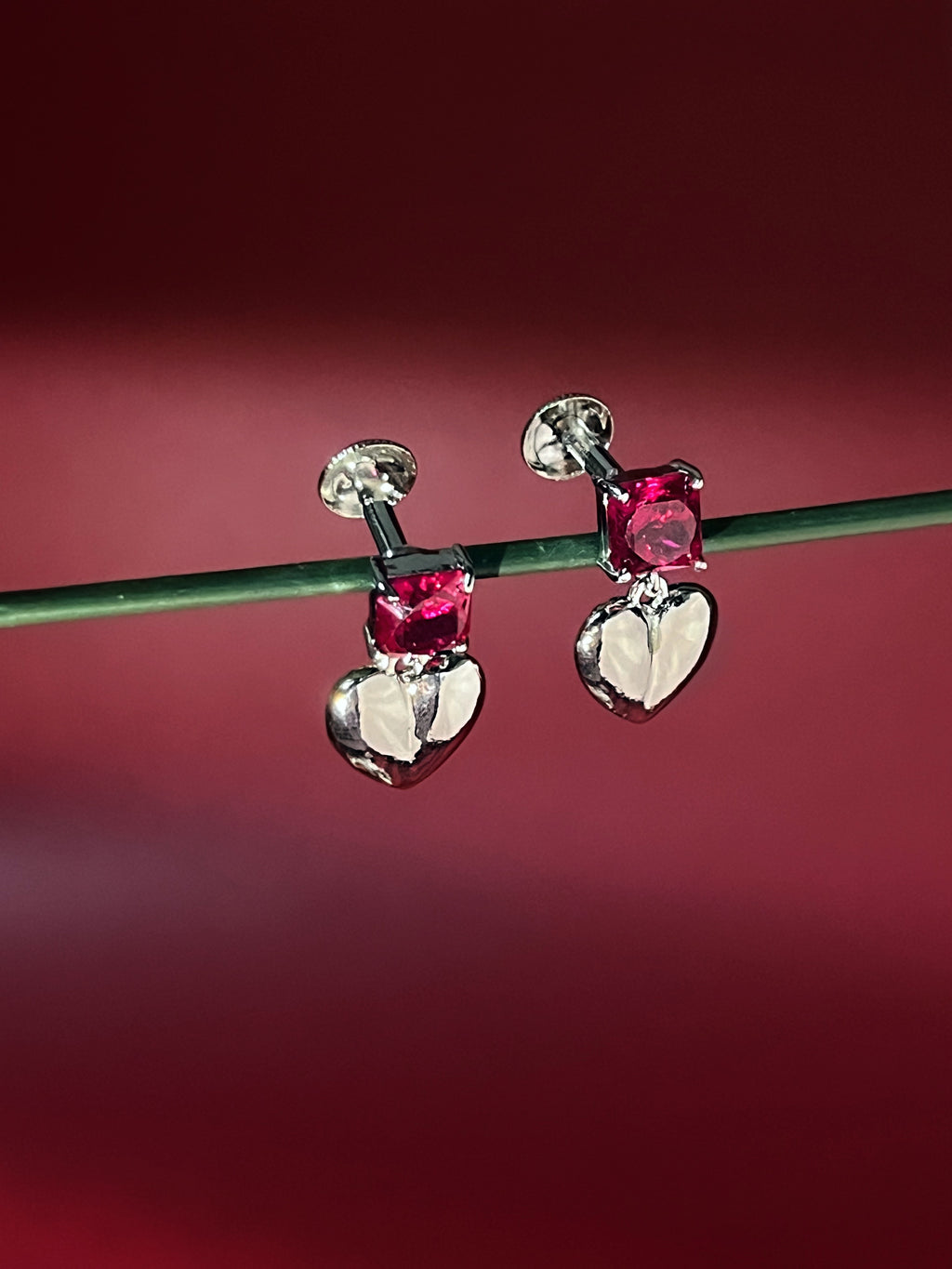 Kireya Silver Ear Rings