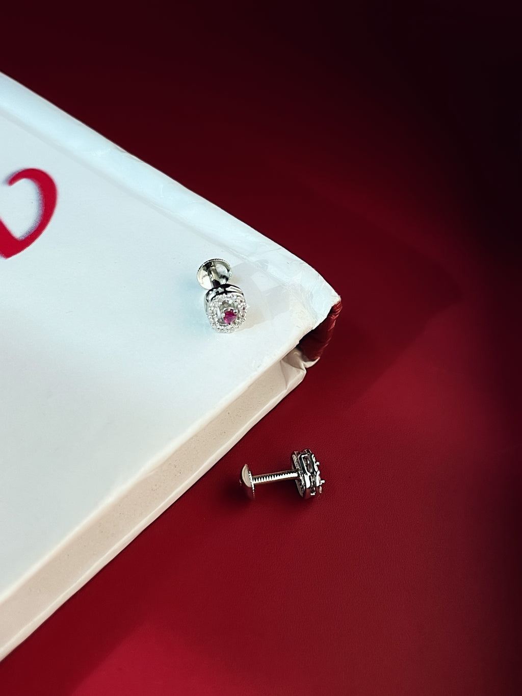 Tivara Silver Studs