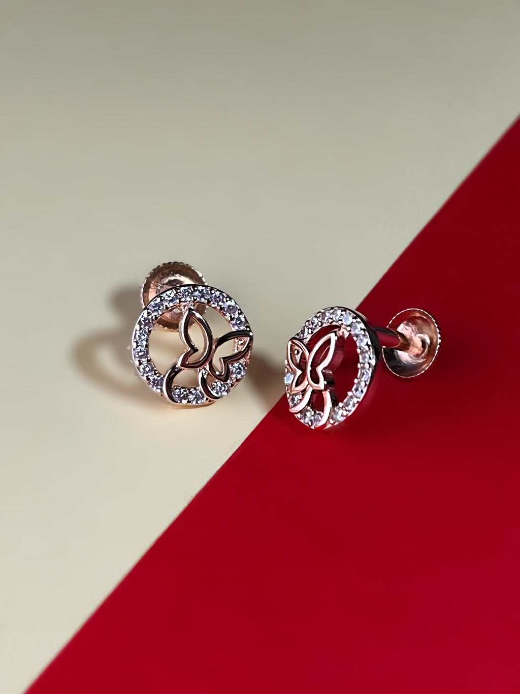 Solira RoseGold Studs
