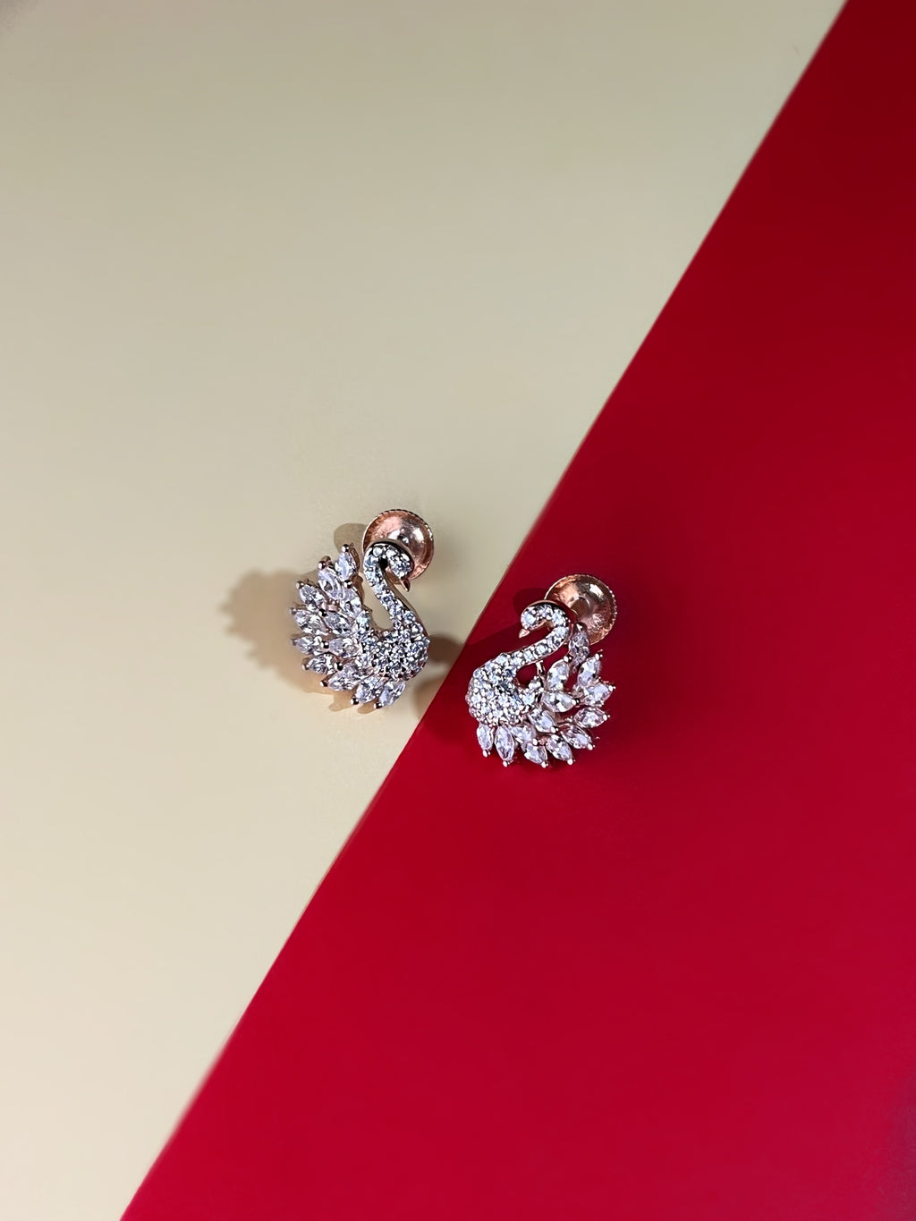 Alveya RoseGold Studs