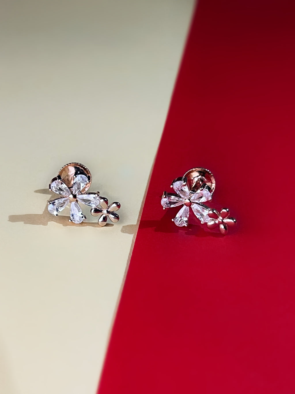Sylora RoseGold Ear Rings