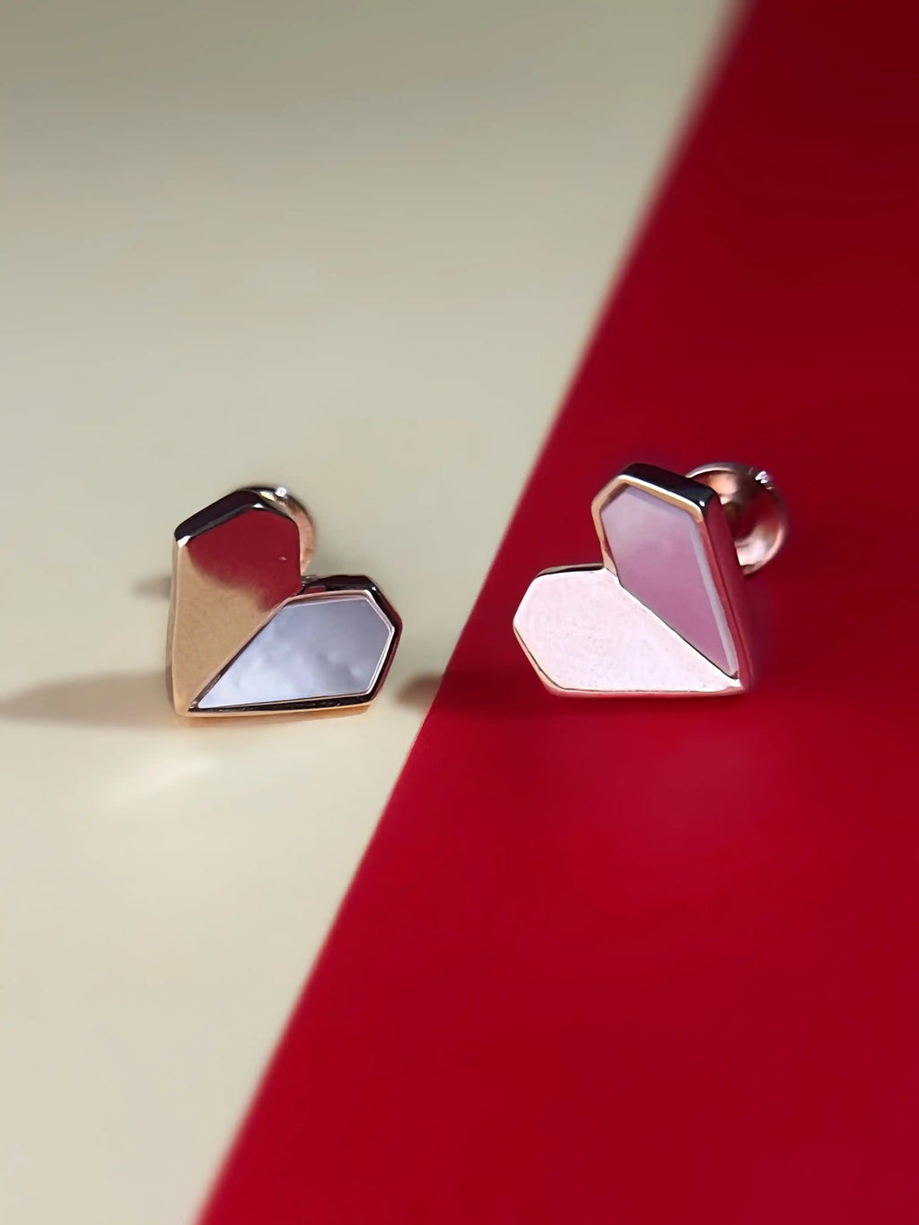 Velora Rose Gold Studs