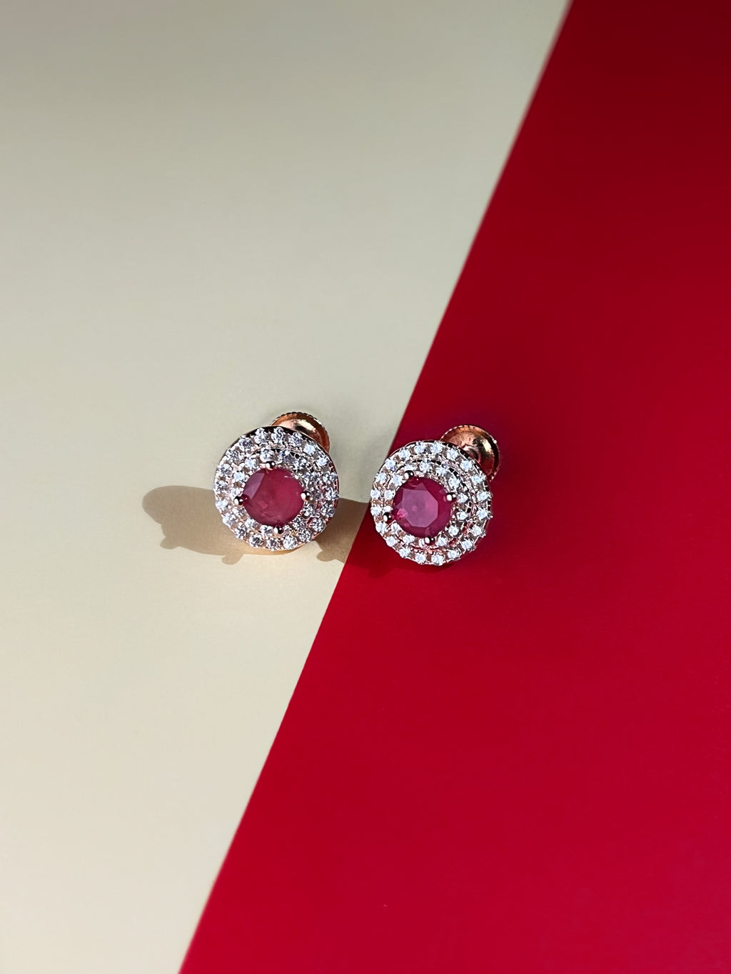 Zynara Rose Gold Ear Rings