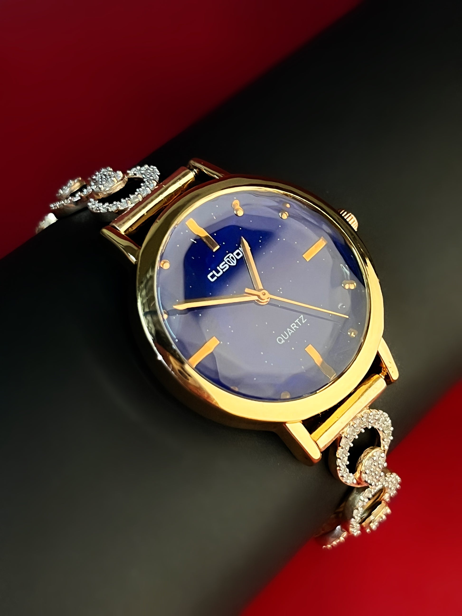 Aurora Silver Watch For Her