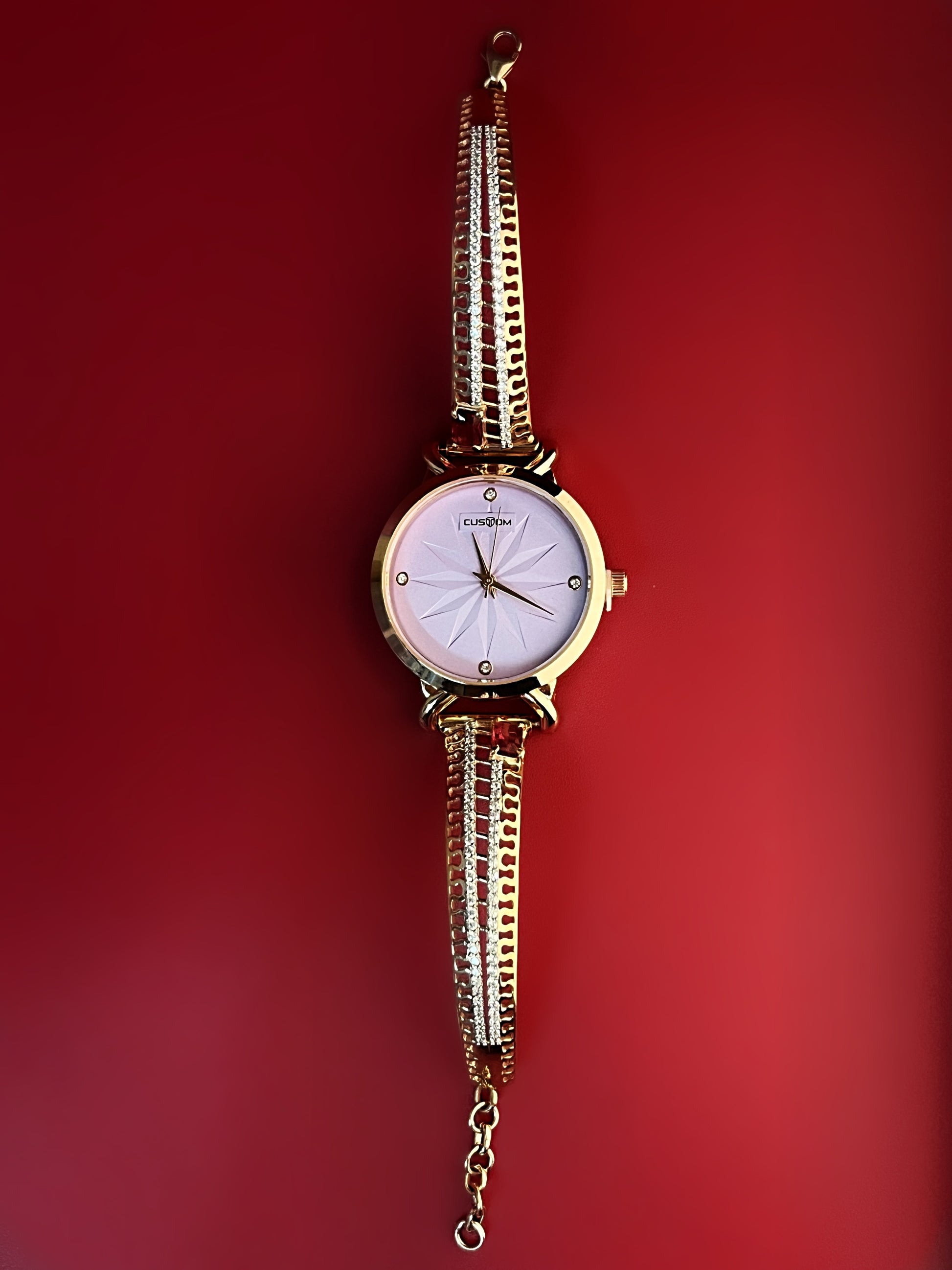 Veloura Silver Watch For Her