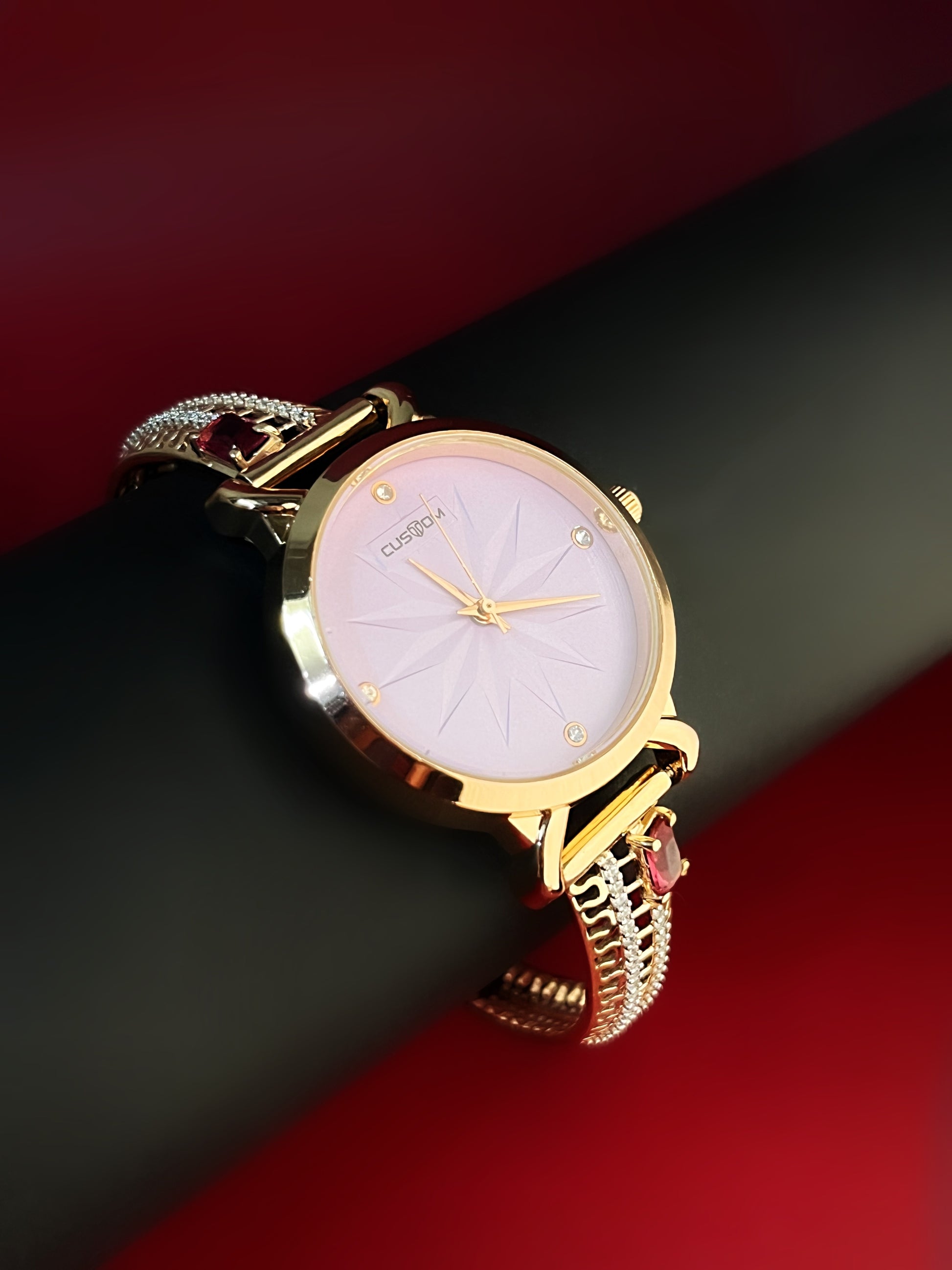 Veloura Silver Watch For Her