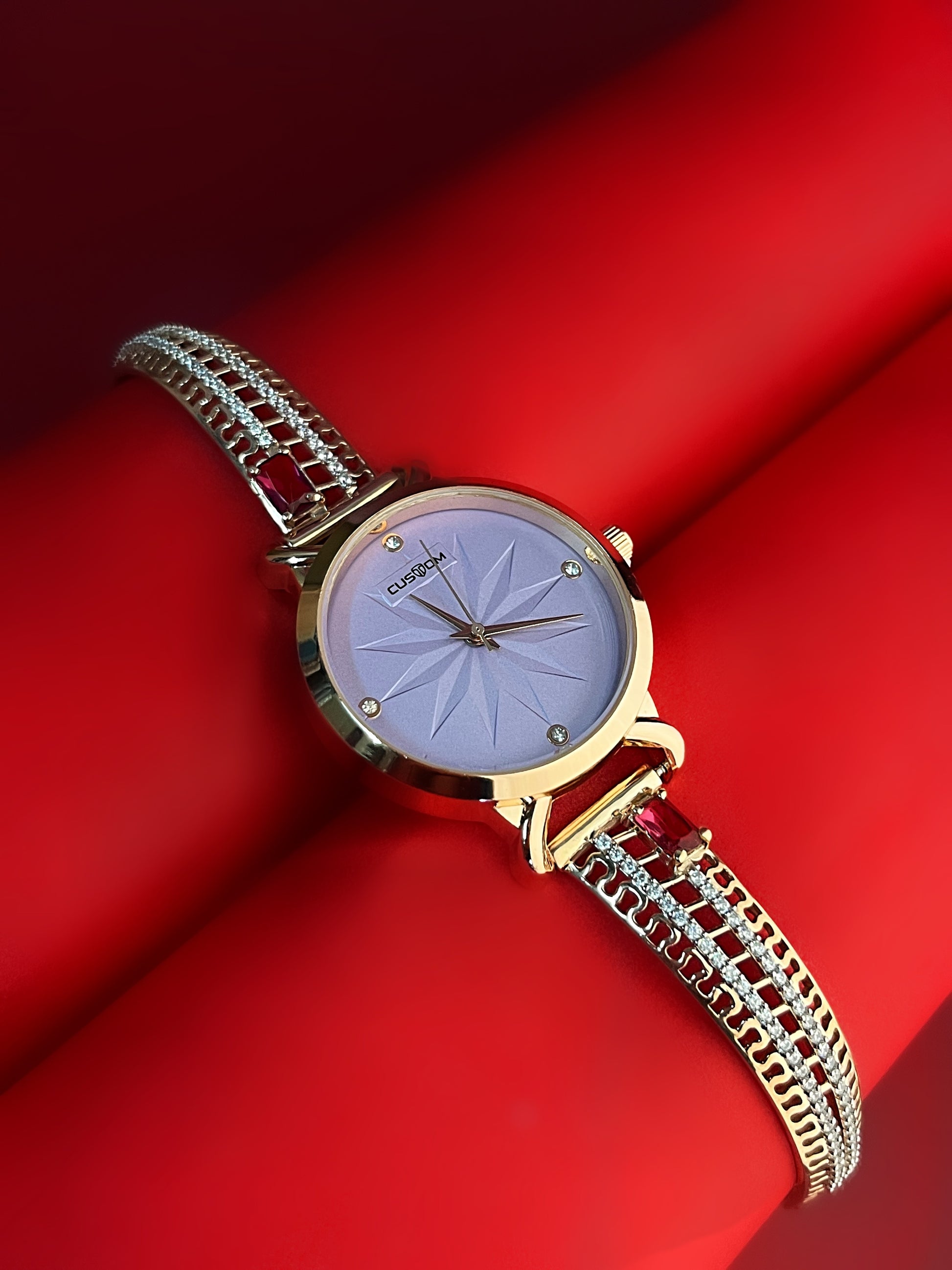 Veloura Silver Watch For Her