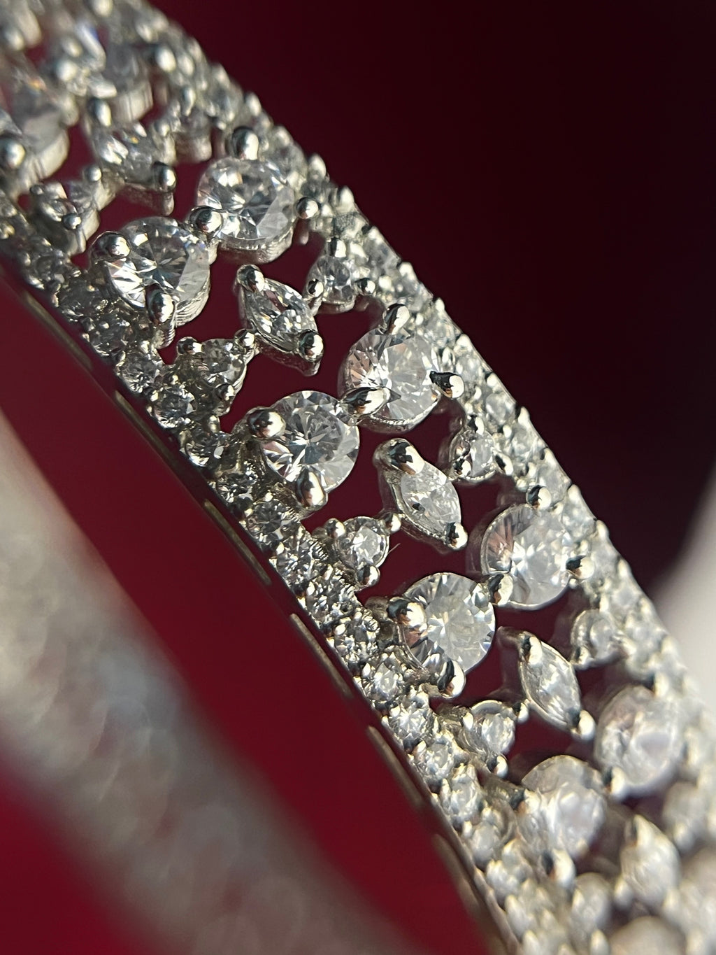 Elarose Silver  Bangle For Her