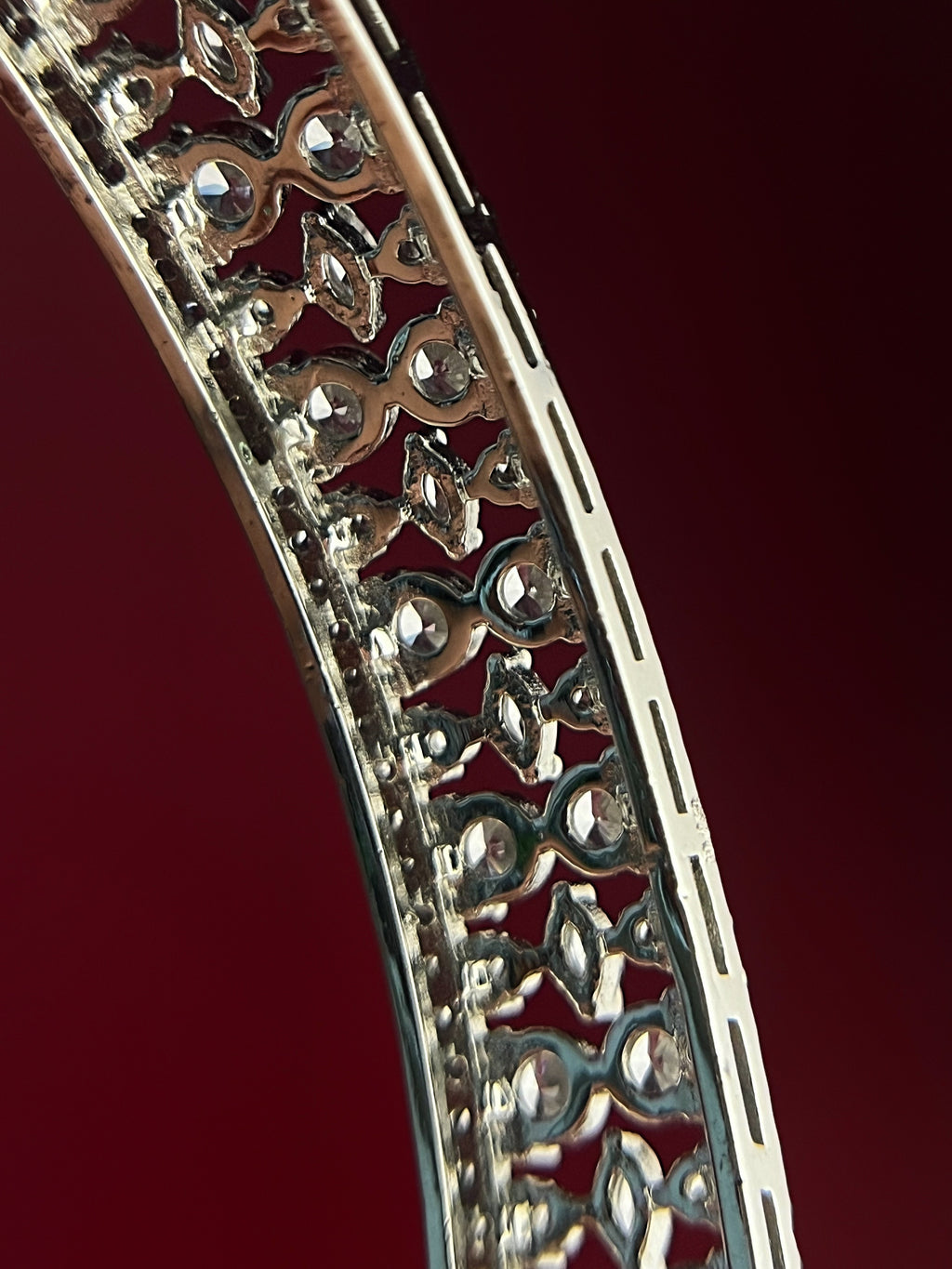 Elarose Silver  Bangle For Her