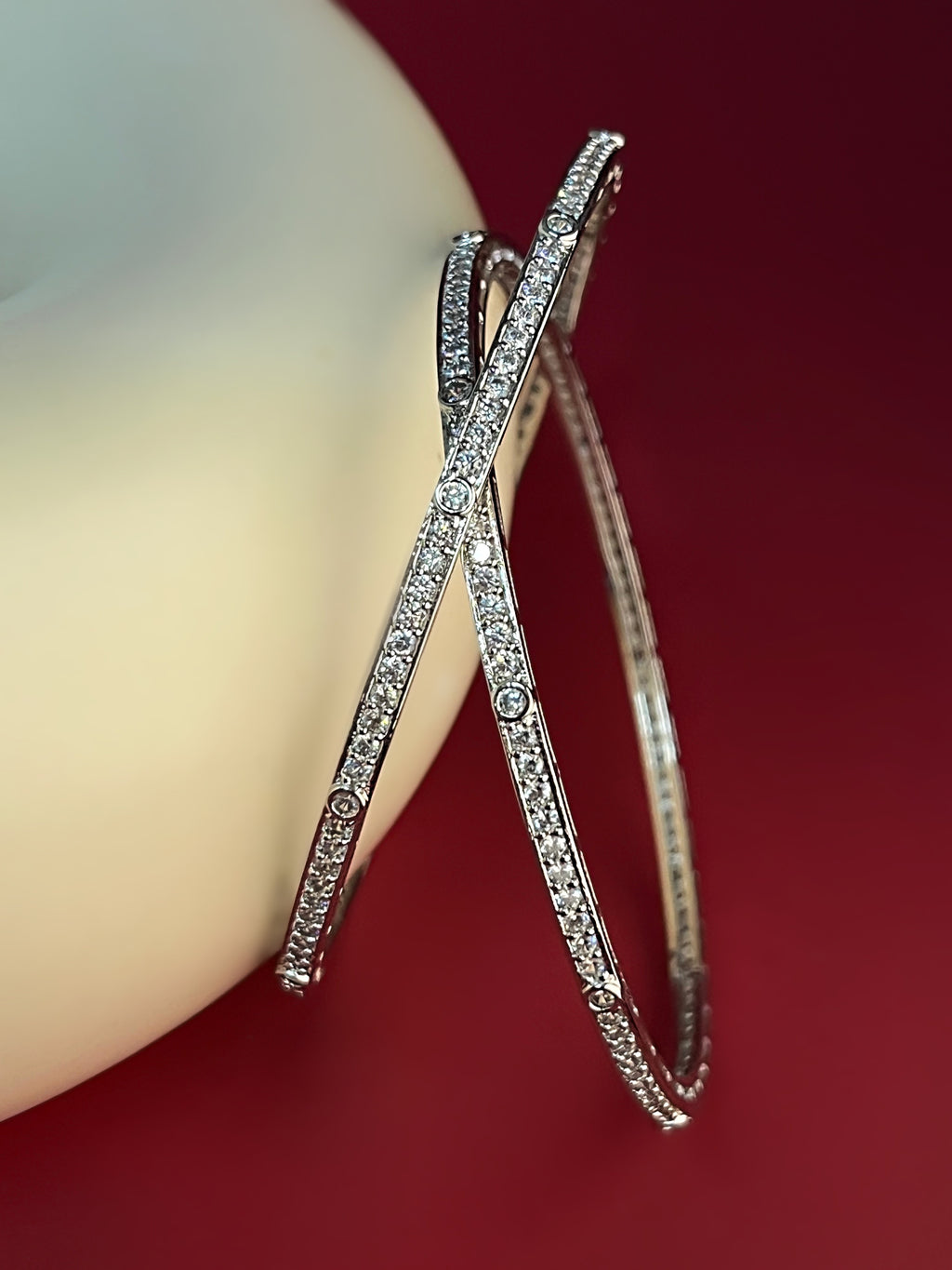 Mirayne Silver Bangle For Her