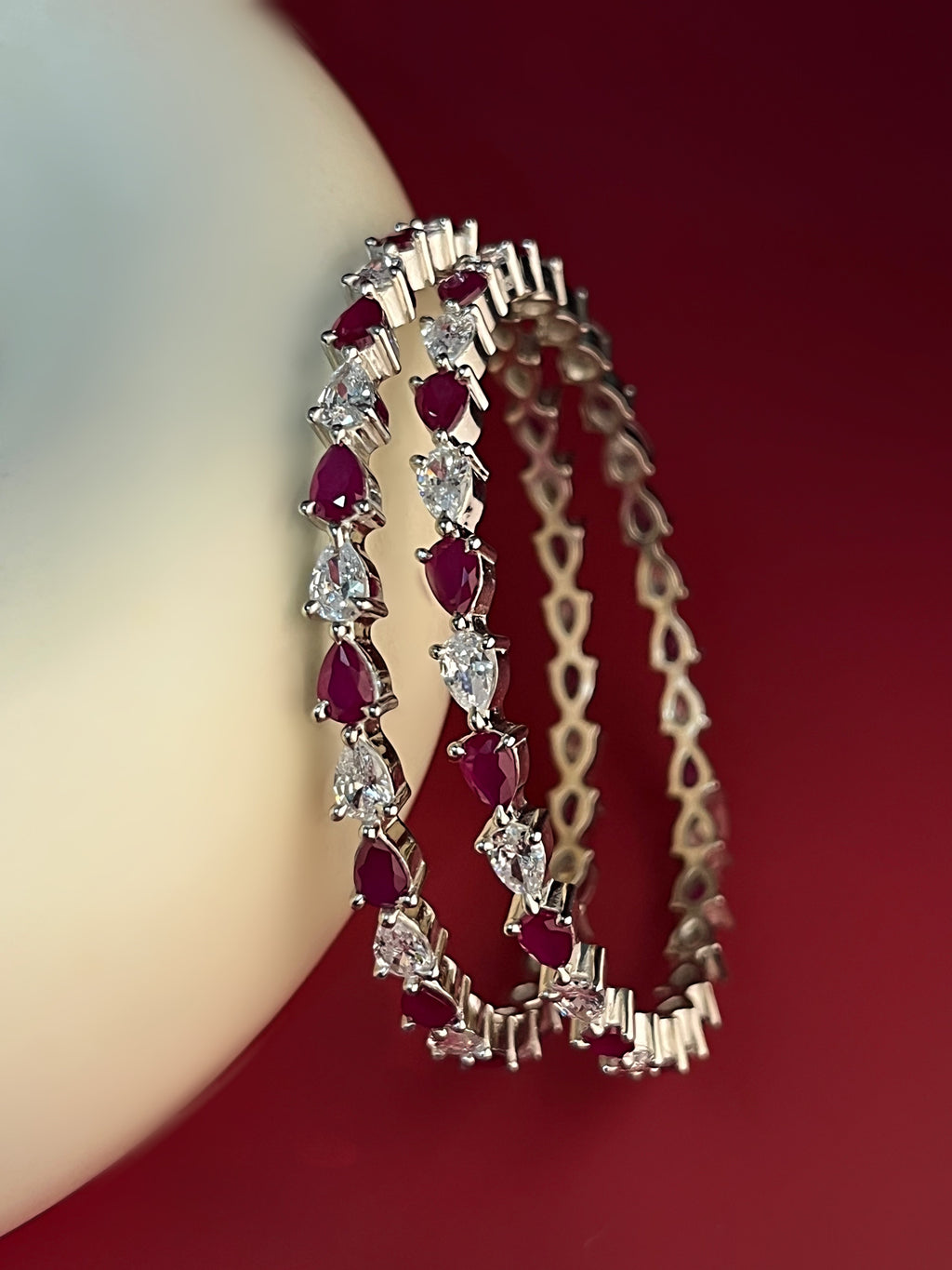 Sylvira Silver Bangle For Her