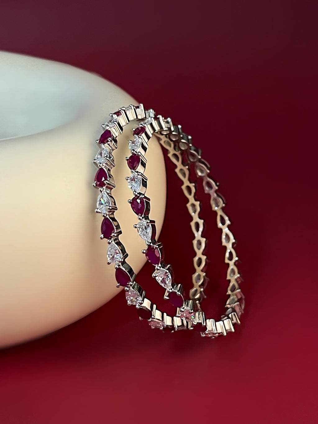 Sylvira Silver Bangle For Her