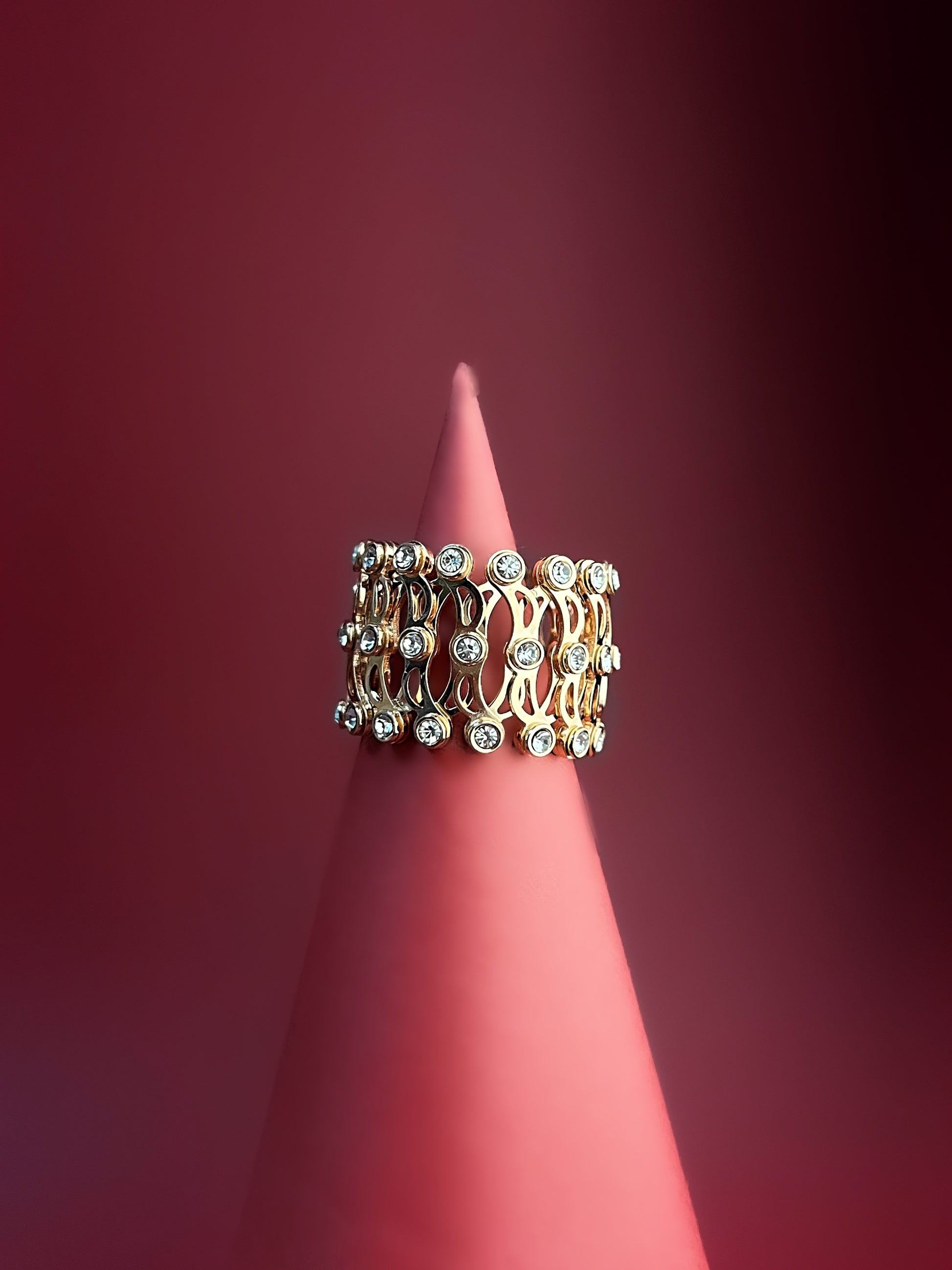 Elviane 2 in 1 Bracelet & Ring For Her