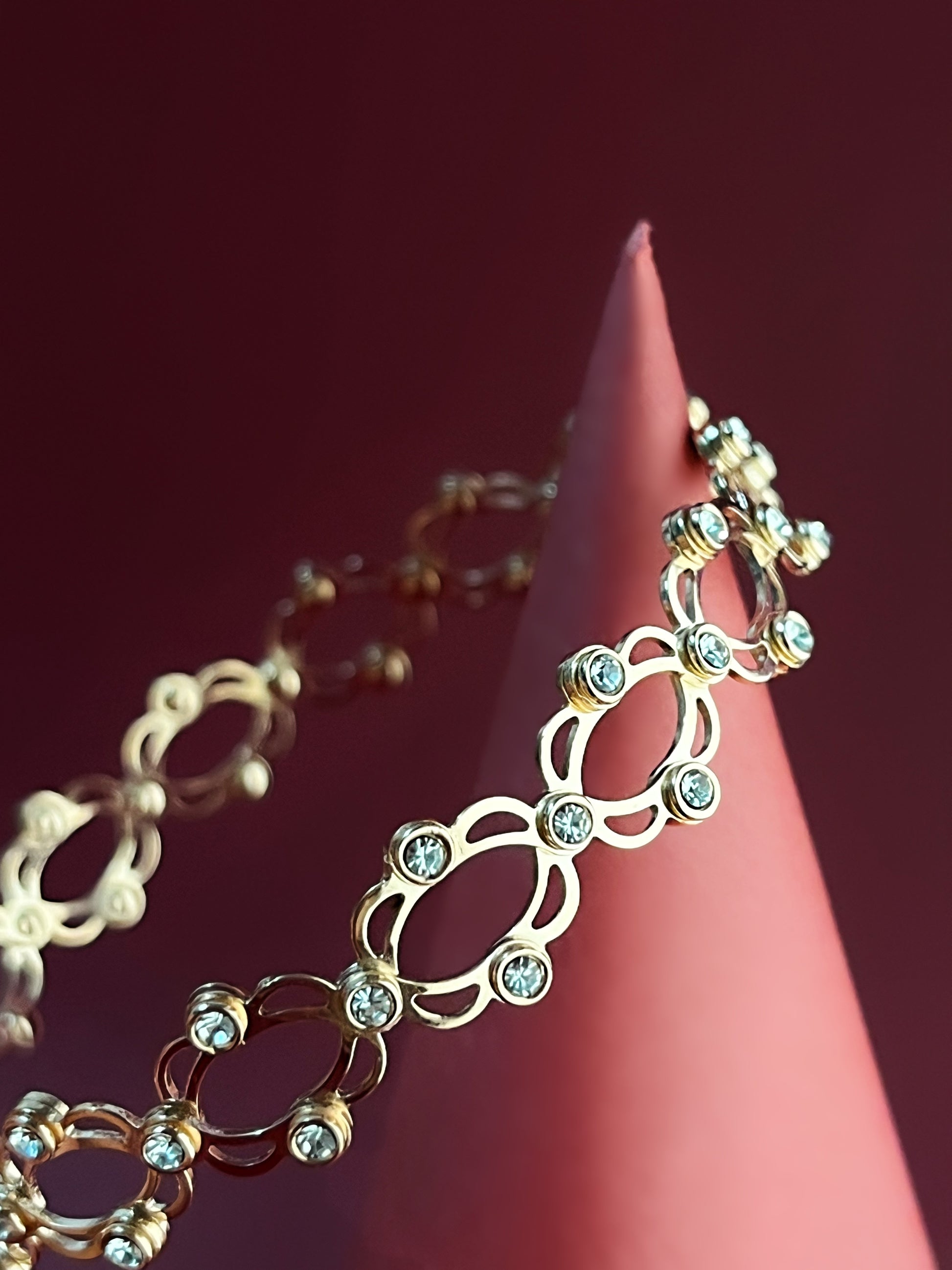 Elviane 2 in 1 Bracelet & Ring For Her