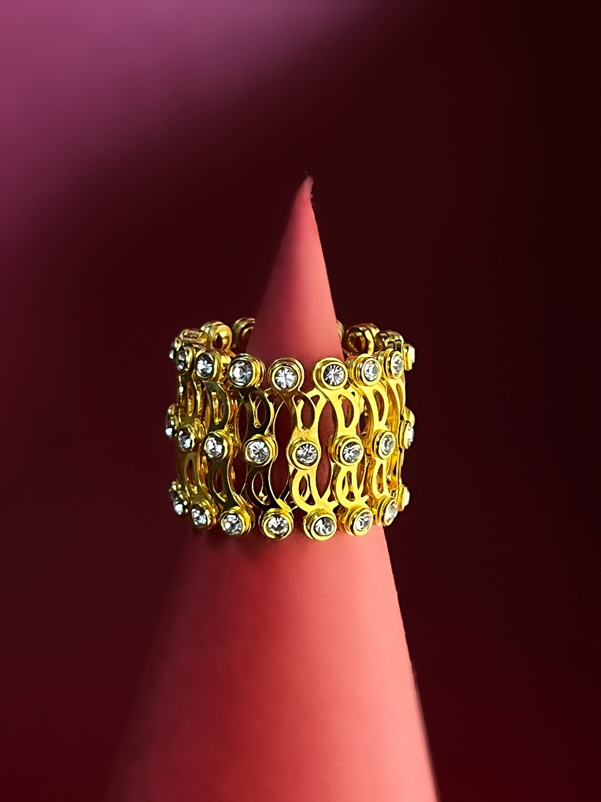 Lumiris 2 in 1 Bracelet & Ring For Her