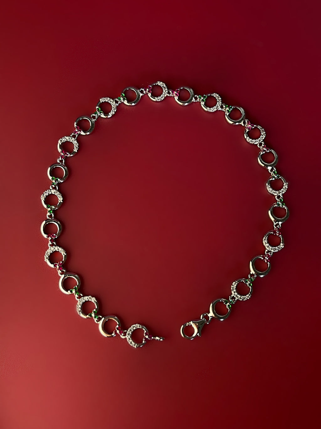 Calvira Silver Anklet For Her