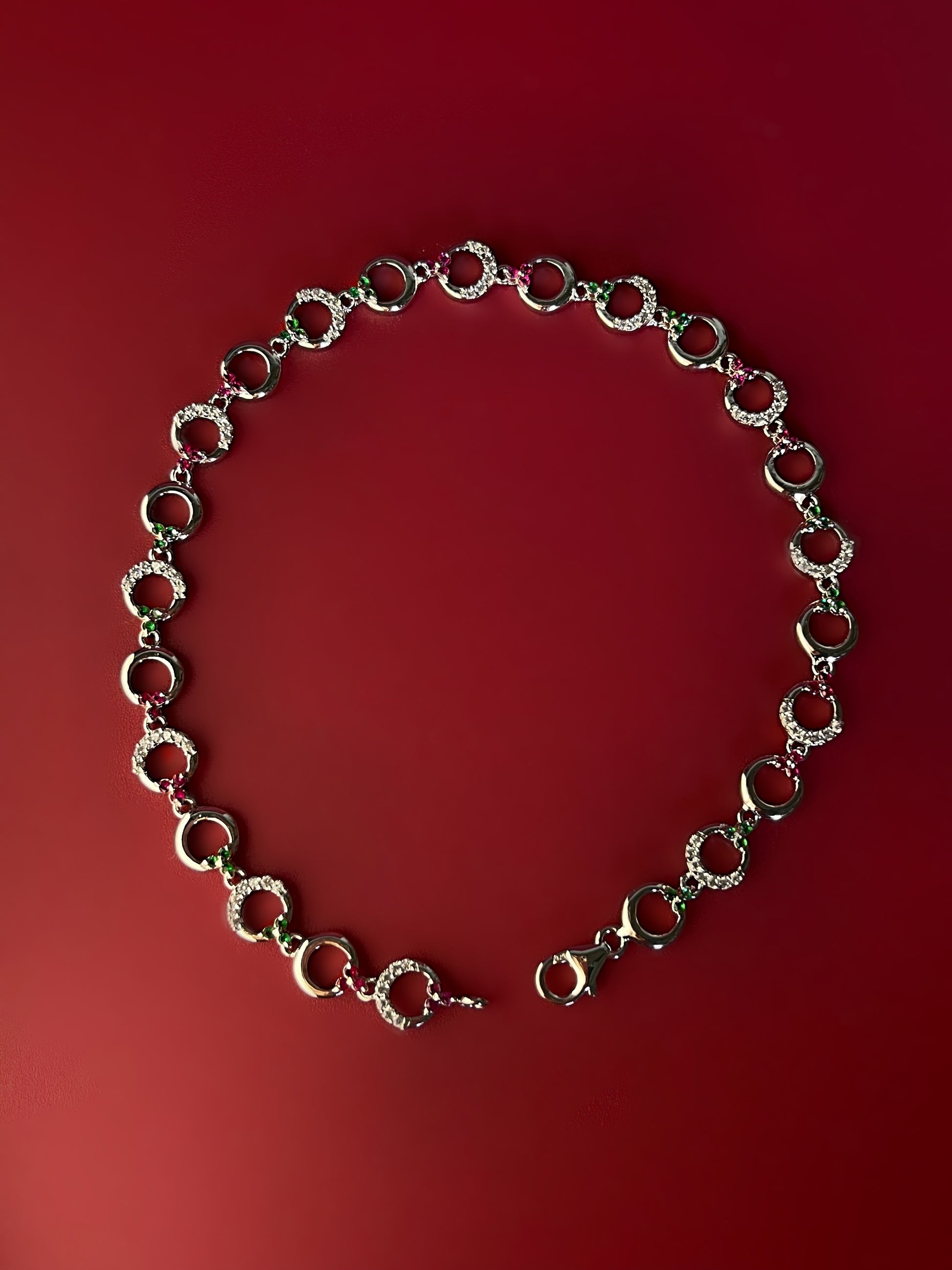 Calvira Silver Anklet For Her