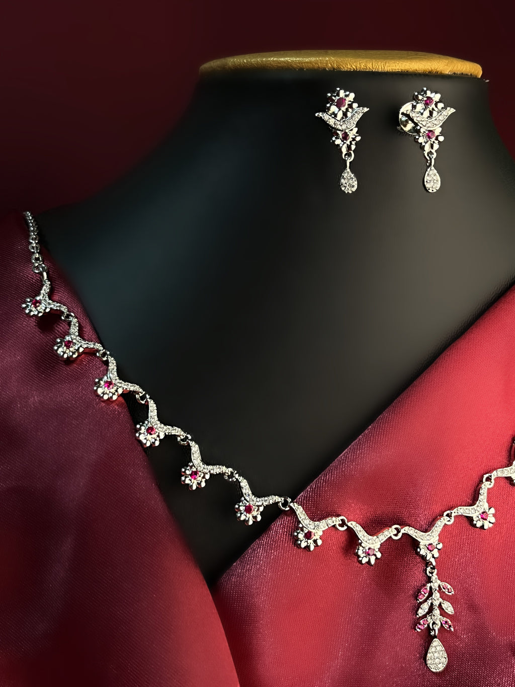 Lumirya silver  Necklace For Her