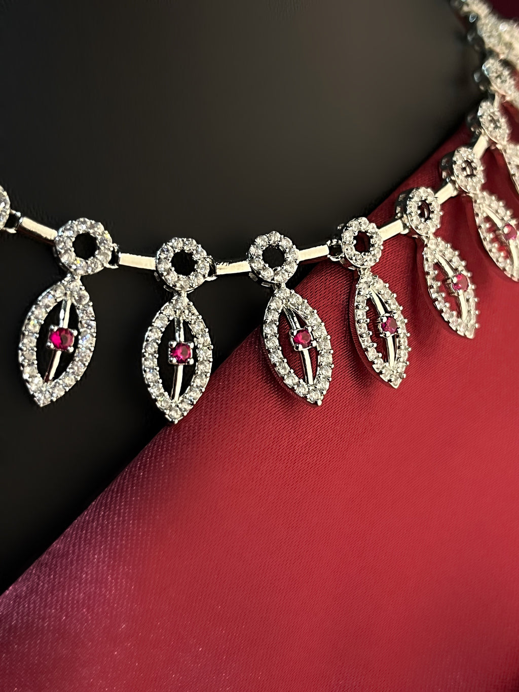 Avirein Silver Necklace  For Her