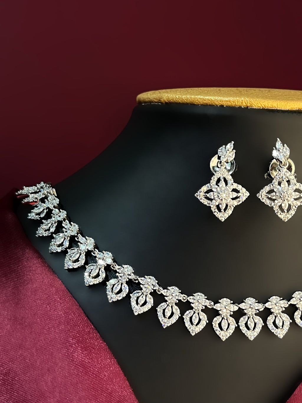 Caliste Silver Necklace For Her