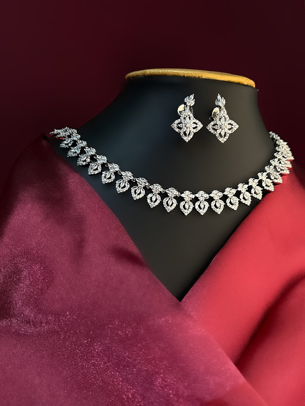 Caliste Silver Necklace For Her