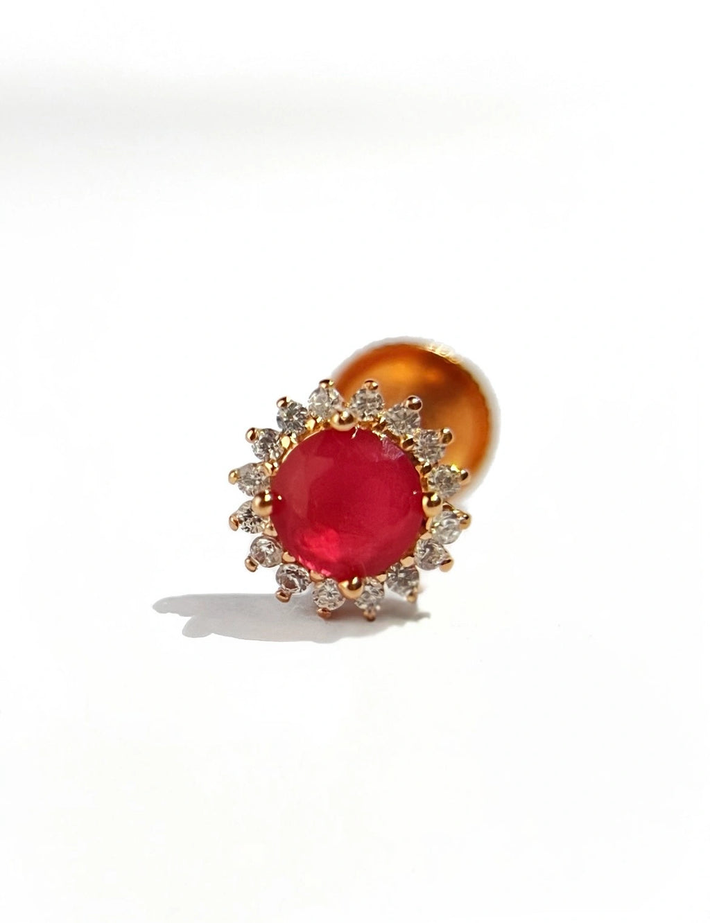 Riveta Rose Gold Studs