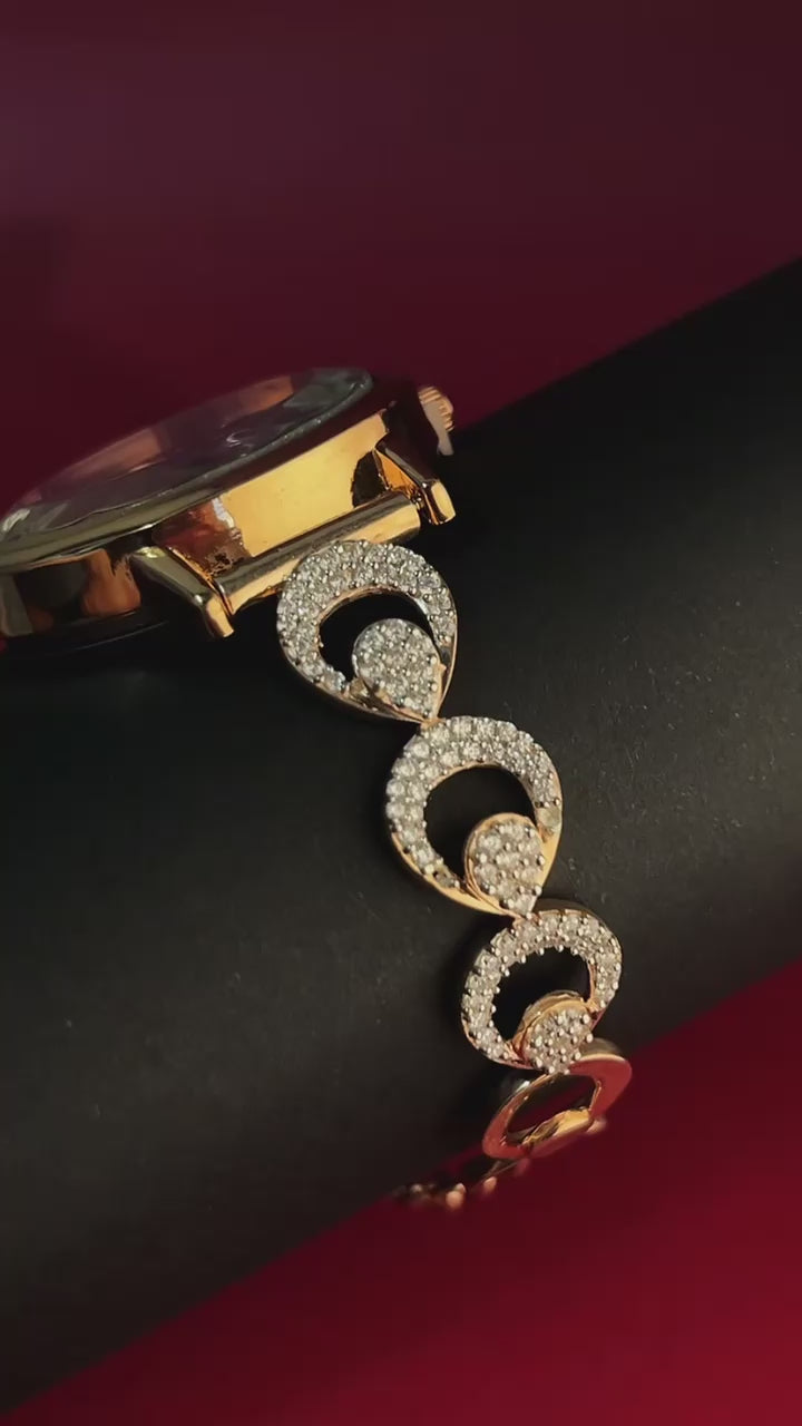 Aurora Silver Watch For Her