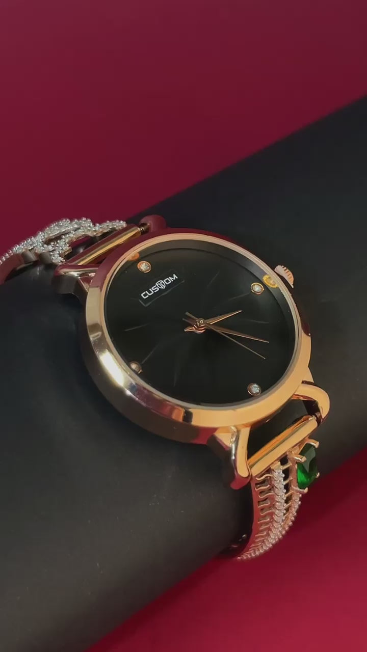 Zarela Silver Watch For Her