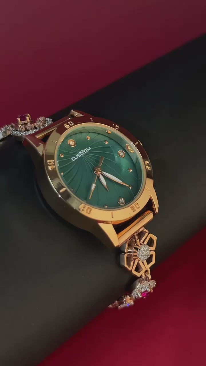 Miraya Silver Watch For Her