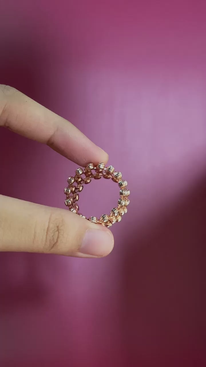 Elviane 2 in 1 Bracelet & Ring For Her